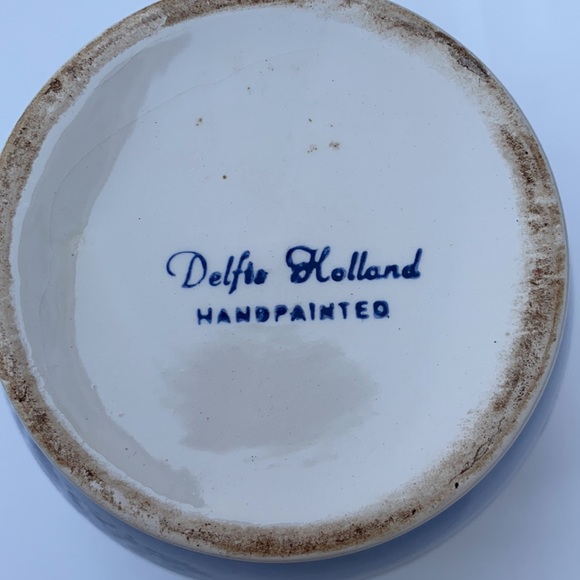 Vintage Delft Holland earthenware planter - Picture 6 of 12